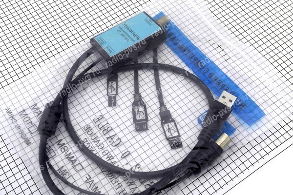 Усилитель антенный МВ-ДМВ 25Дб питание по  USB кабелю