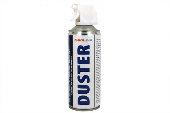 Аэрозоль_DUSTER BR, 400/520мл (сжатый воздух) (Solins)