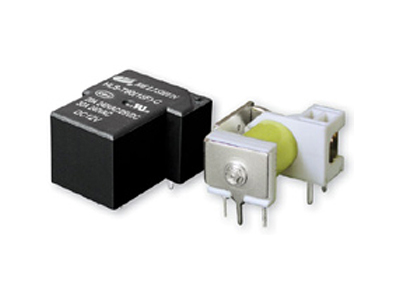 Реле 12V 30A HF105F-1/-T90 [832] (DC12V-30A-1A) 32*27*19мм, 5-конт под пайку