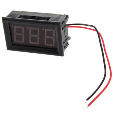 Вольтметр 3разряда 220V AC переменка, в рамке 48*29*22мм