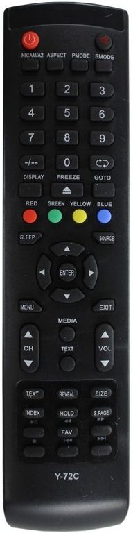 Пульт SUPRA Y-72C, Y-72C1 (STV-LC3217W) LCD TV LENTEL   GOLDSTAR   FUSION
