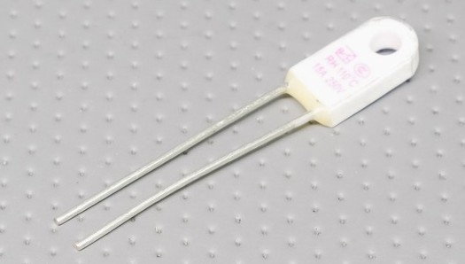 Термопредохранитель RH 10А 250v Т=115°С  выносной керам. отверст/провод