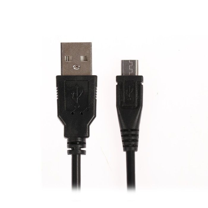 Шнур шт.microUSB-шт.USB 2А 1м