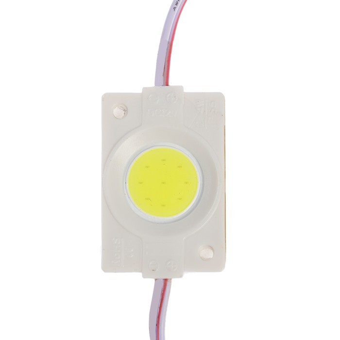 Модуль светодиодный SMD5730, 2,4 Вт, COB, 220 Lm, 6500K, 12 V БЕЛЫЙ