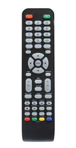 Пульт DNS  507DTV,  TF-LED28S9T2 (E24D20) LED TV =DEXP, DNS, DOFFLER, Erisson, FUSION, HARPER, Helix, Mystery, Telefunke =RM-L1325 LCD TV код001
