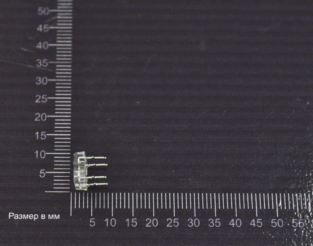 Светодиод 2,5v 8*8мм; (2800mcd <140°>) ЖЕЛТЫЙ 'Пиранья' FYLF-1140UYC