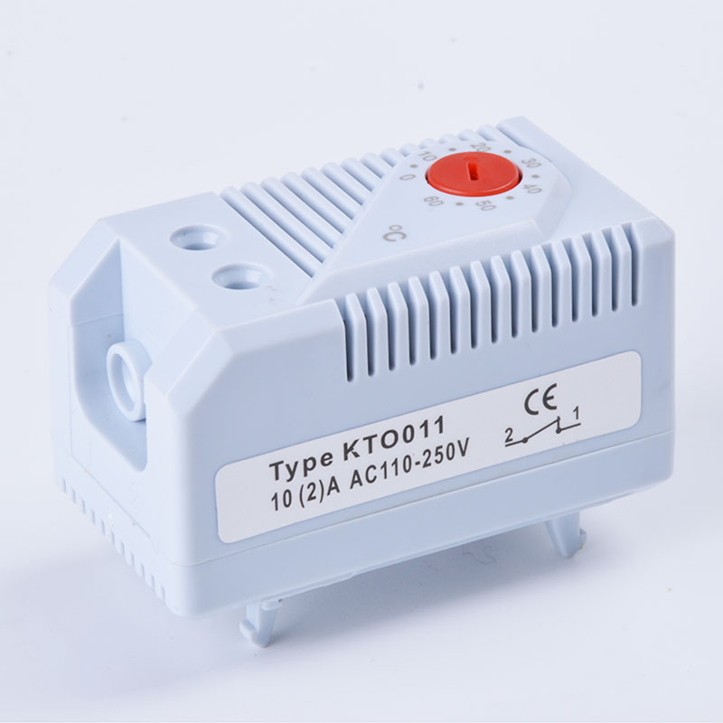 Термостат  KTO-011, Iнагр= 10A ~220V, (0; +60°С), норм.ЗАМКНУТ,корпус 60*33*43мм, механич