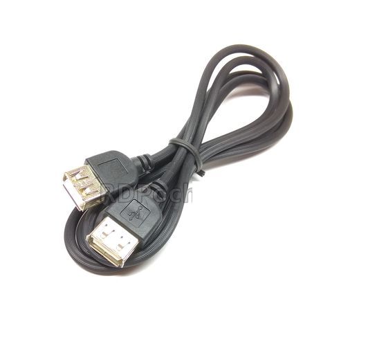 Шнур гн.USB (A) - гн.USB (A) 1м