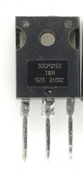 Диод Шоттки 30CPQ150  (Schottky)  (30A, 150V)  (TO-247-3) сдвоенный