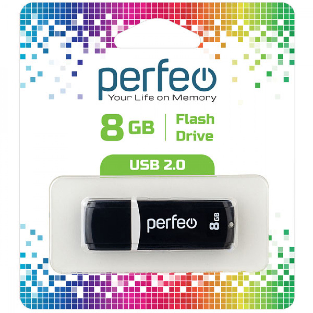 Карта памяти Perfeo C09 8GB черный