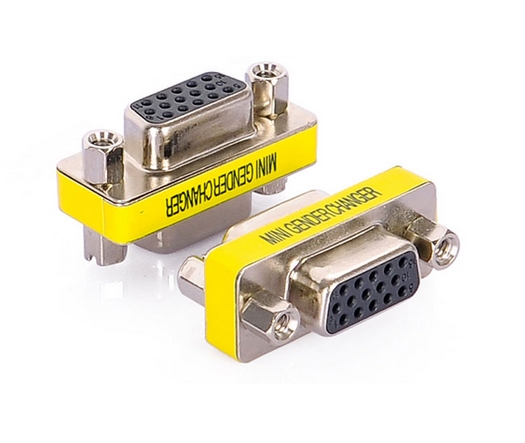 Переходник гн.VGA 15pin - гн.VGA 15pin 17-6817