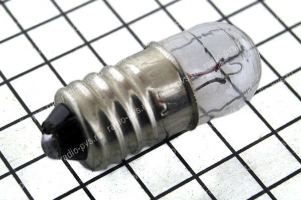 Лампа для фонарика Е10 12V 0,1А резьба