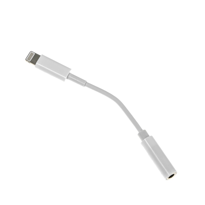 Шнур-Переходник шт.IPhone-Lightning - гн.3,5мм 0,1м