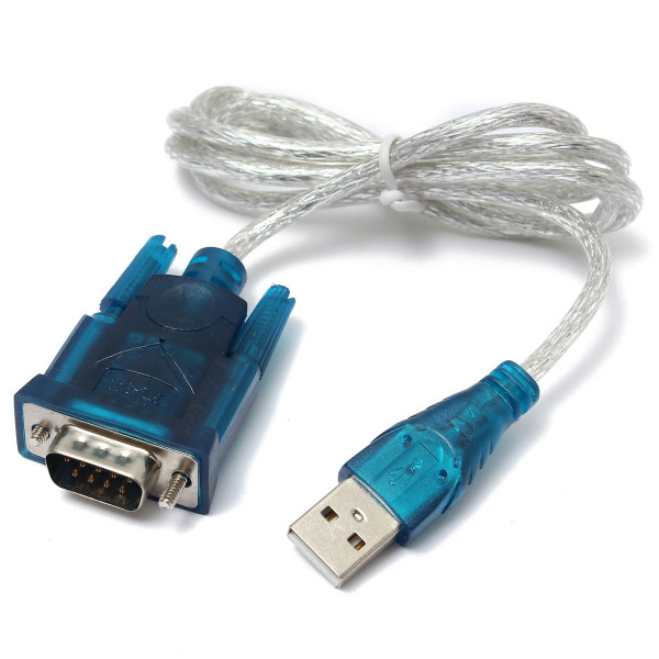 Конвертер/адаптер штекер-USB * RS232 с кабелем 0,8м EM-901