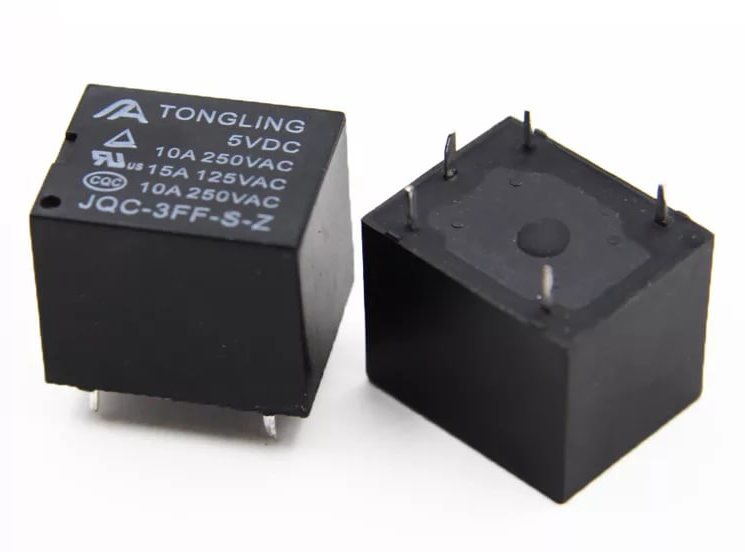 Реле 6V 20A JQC-3FF-S-Z  5pin