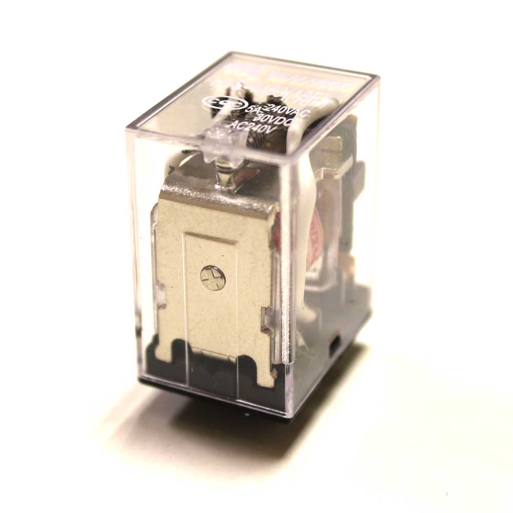 Реле 220V 5A  HLS-4453 (18F)-2 AC240V-5A-2C 27*22*35мм 8pin под колодку