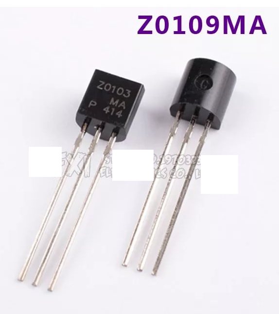 Симистор имп. Z0109MA 1A 600V TO92