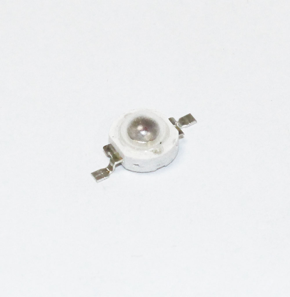 Светодиод 1,8-2,1V 1W КРАСНЫЙ, Emitter, IF=0,3A, 40Lm, <120°>, d=8mm, h=5,5mm
