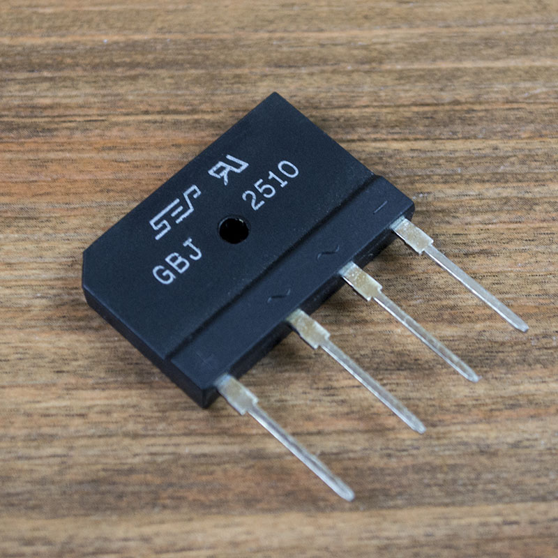 Диодный мост GBJ2510  25A ,1000V RS-2 верти/уст (конт в ряд)