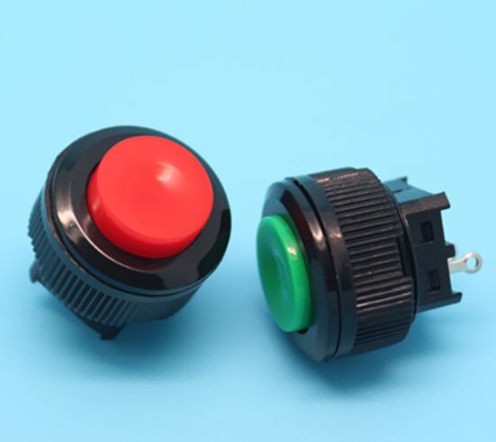 Кнопка без фиксации DS511 круглая 1A 250V