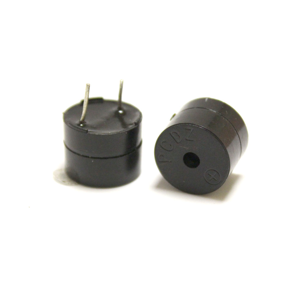 Звукоизлучатель (зуммер) (d=12мм, h=9мм) DC12V (2,4 кГц) без генератора KPM-G1212A, 110381