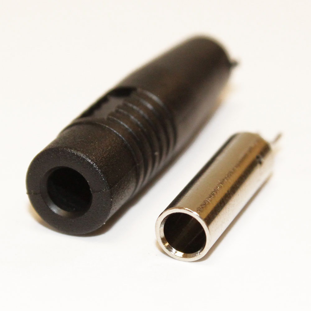 Гнездо Banana 48мм, Dкорп-1мм, на кабель Z041 4mm, 1шт