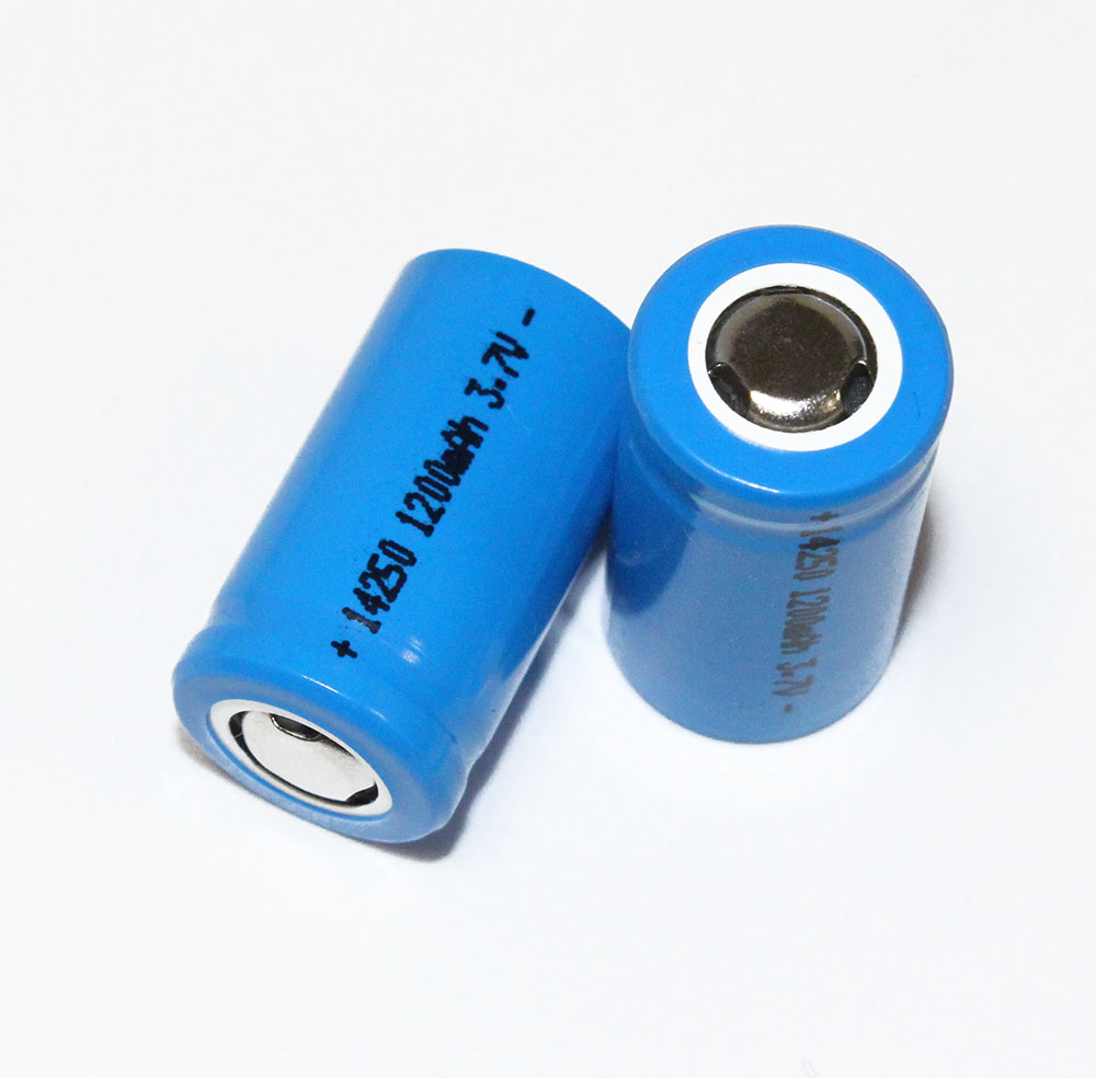 Аккумулятор Li-Ion 14250 1200mAh 3.7V ICR