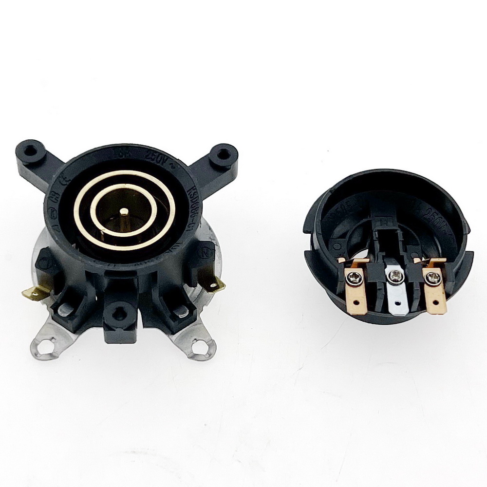 Термоавтомат KSD686-G1/KSD-585-G1 (штекер/гнездо) (10A, 250V, 125°)°  чайники и т.д.