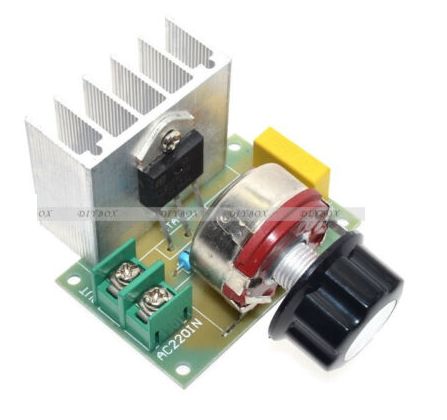 Модуль: Регулятор напряжения AC ~U = 50-220V, P = 3000W с радиатором