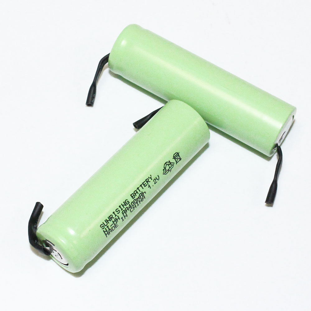 Аккумулятор AA (R6) Sunrising 400 mAh 1.2V Ni-Mh с лепестками, 1шт
