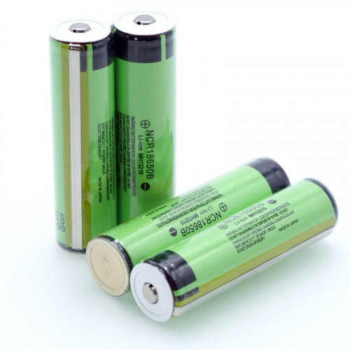 Аккумулятор Panasonic NCR 18650B 3,7V 3400mAh  выпукл. '+' с защ.