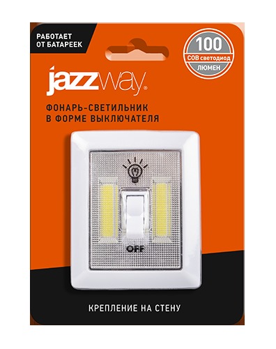Фонарь-Светильник 'Выключатель' JAZZway TS2-L2W