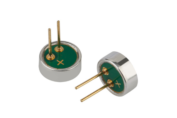 Микрофон конденсаторный 6*2,7мм с выводами L3мм DC4,5V EM-6027