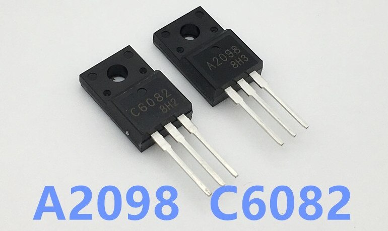 Транзистор имп. 2SA2098 + 2SC6082 (1пара=2шт) TO220F