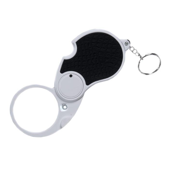 Лупа увеличительная Led Lamp Magnifier овальная выдв. NO 6901 5Х 45мм 5-кратная