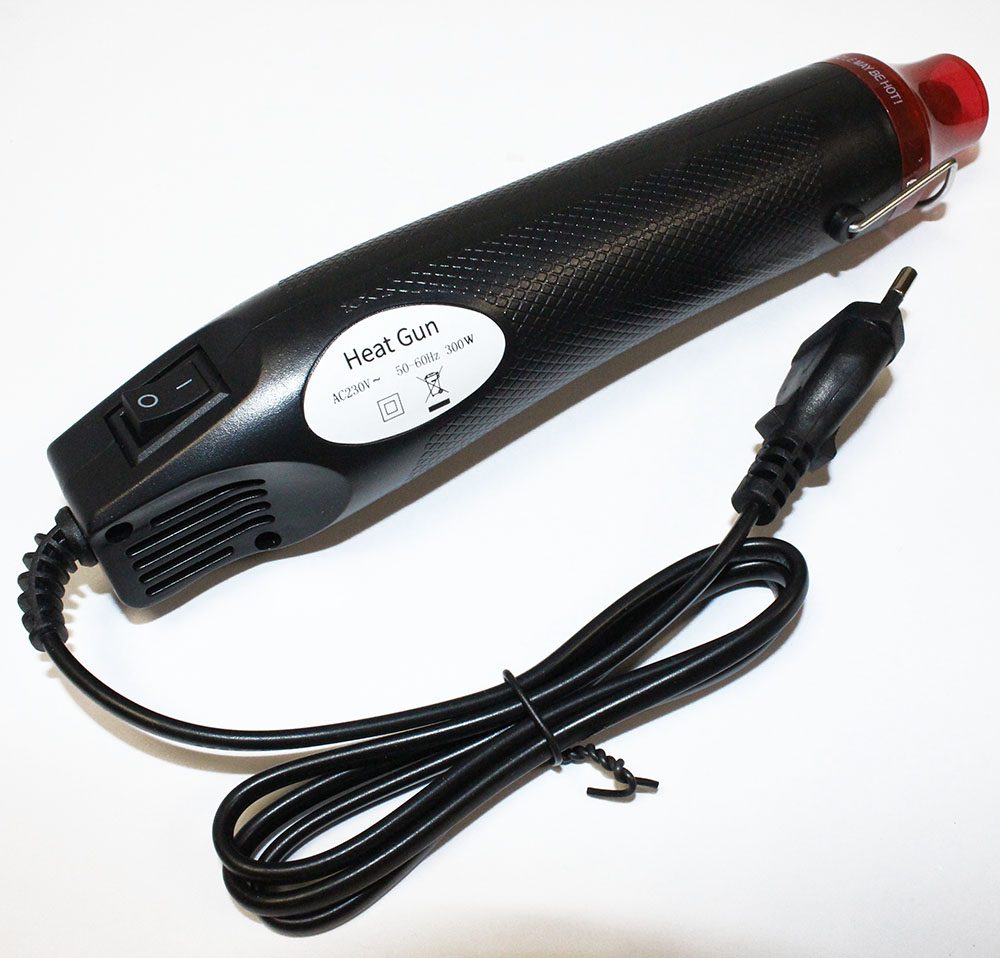 Фен для термоусаживания трубки, компактный, 230°C, 220V 300Вт Deko LS-300