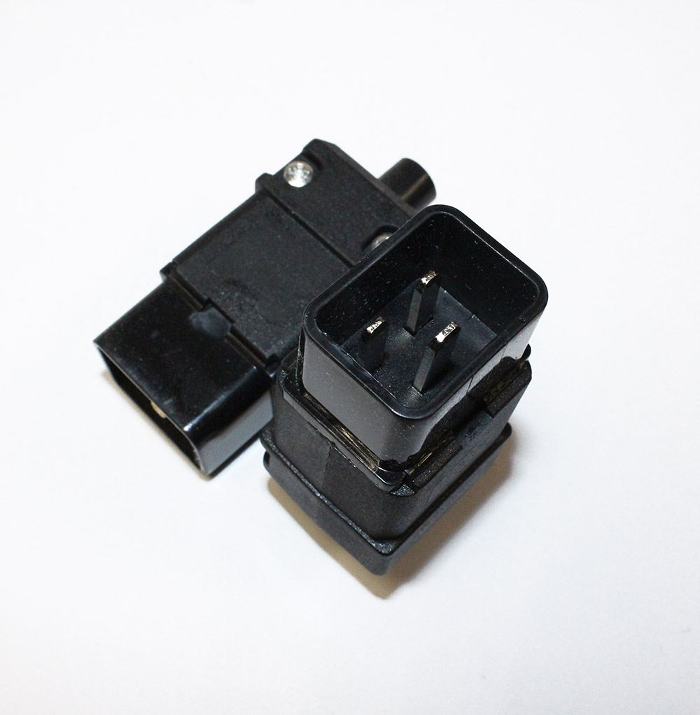 Штекер сетевой AC-037/15-019 С20 IEC320 на кабель 250В 16А