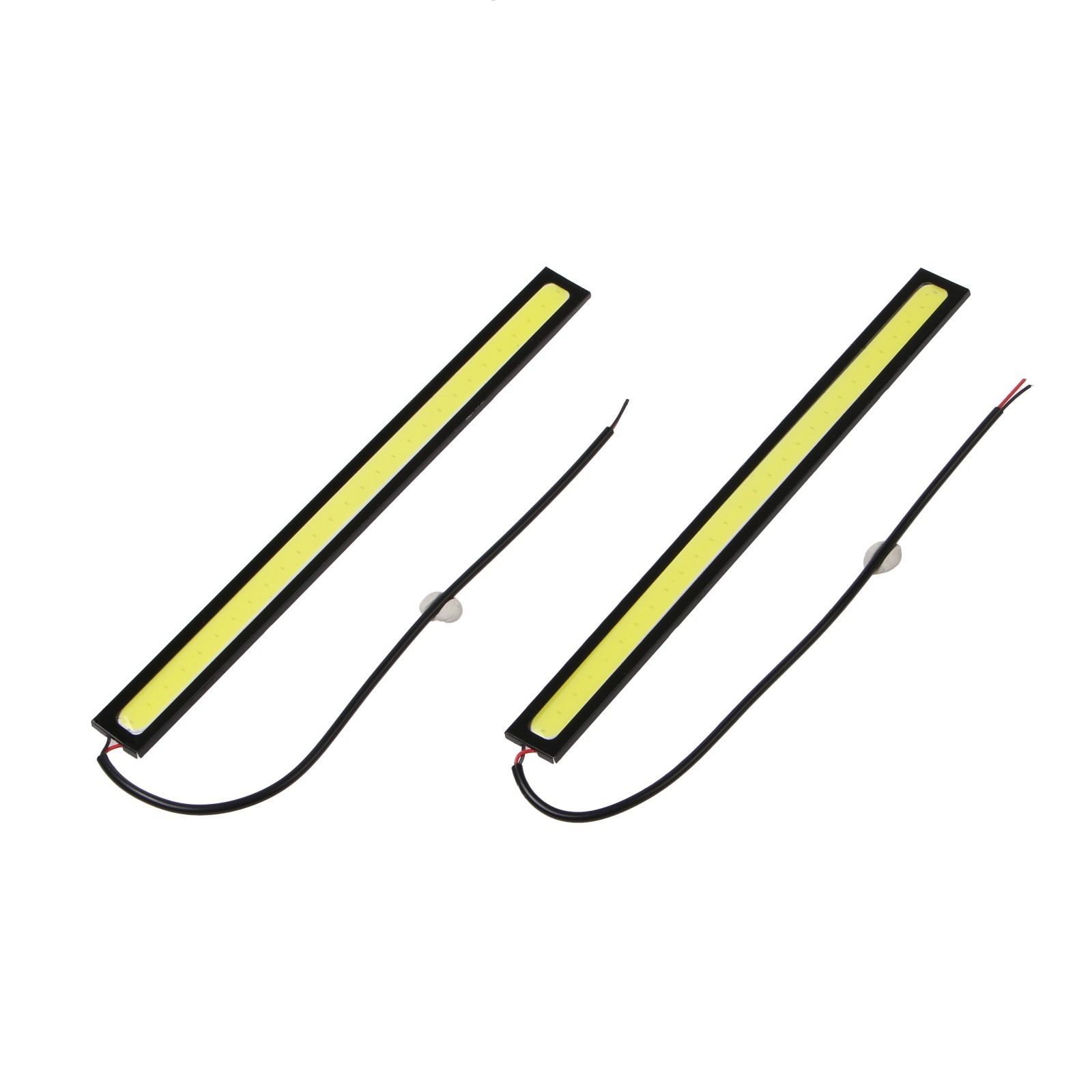 Фары светодиодные ходовые огни 12V, 1 COB диоды, 175*3*15мм, 2шт, Skyway