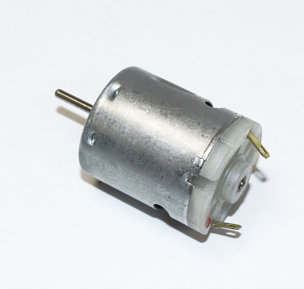 Двигатель DC6-12V (D/H-28/32мм, D/Lвала-2.3/51мм) 0.9A (5680 об/мин) R-365