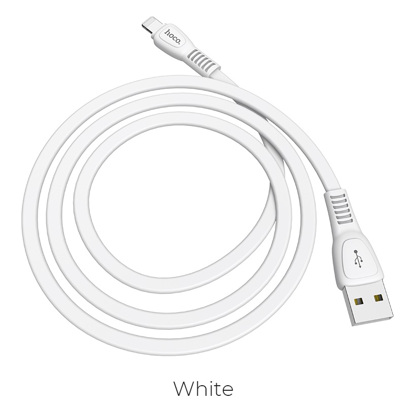 Шнур шт. IPhone-Lightning - шт.USB 1м Hoco X40 2,4А