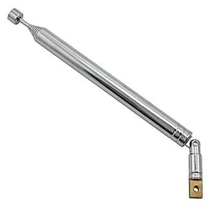 Антенна телескопическая AST-20 130-550мм, D8,0мм, тип крепл. винт, М2 , 8 колен