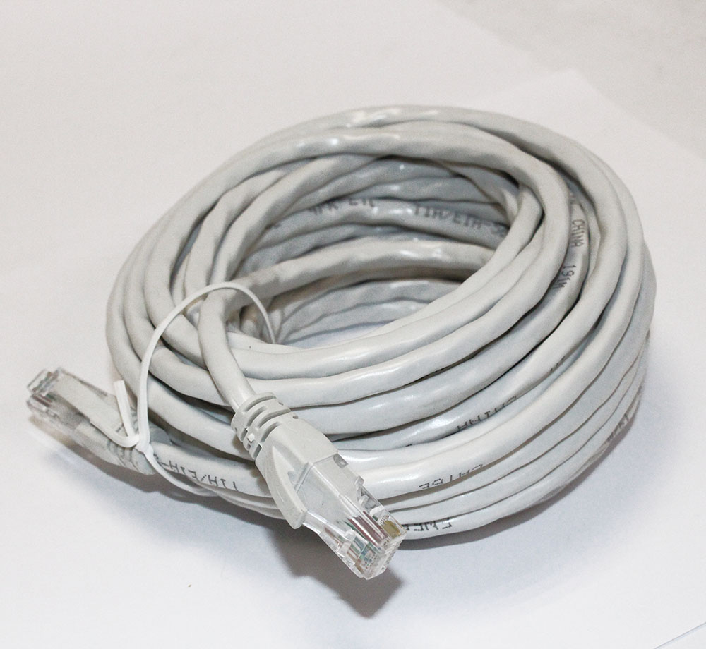 Шнур Патч корд 10м UTP6E 4 пары CAT6Е