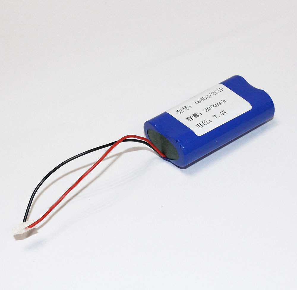 Аккумуляторная батарея Li-ion 7.4V 2000mAh (2*18650 2S1P)