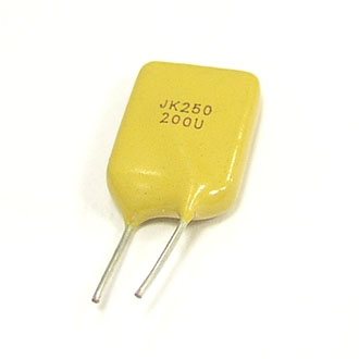 Предохранитель JK250-200U (TR250-200U) 11,3*12*3,4мм 250V 0,2A самовосстанавливающийся