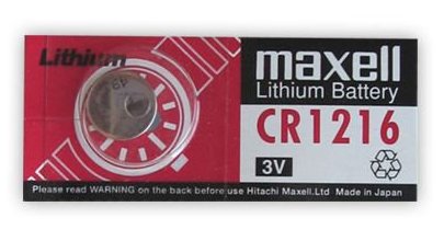 Элемент питания Maxell CR1216 3V 1шт