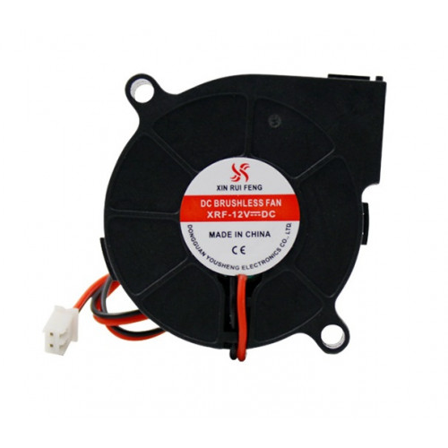 Вентилятор 12V 50*50*15мм 'Улитка' 2pin провод 25см