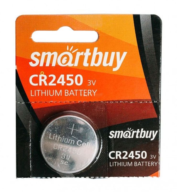 Элемент питания Smartbuy CR2450 3V 1шт