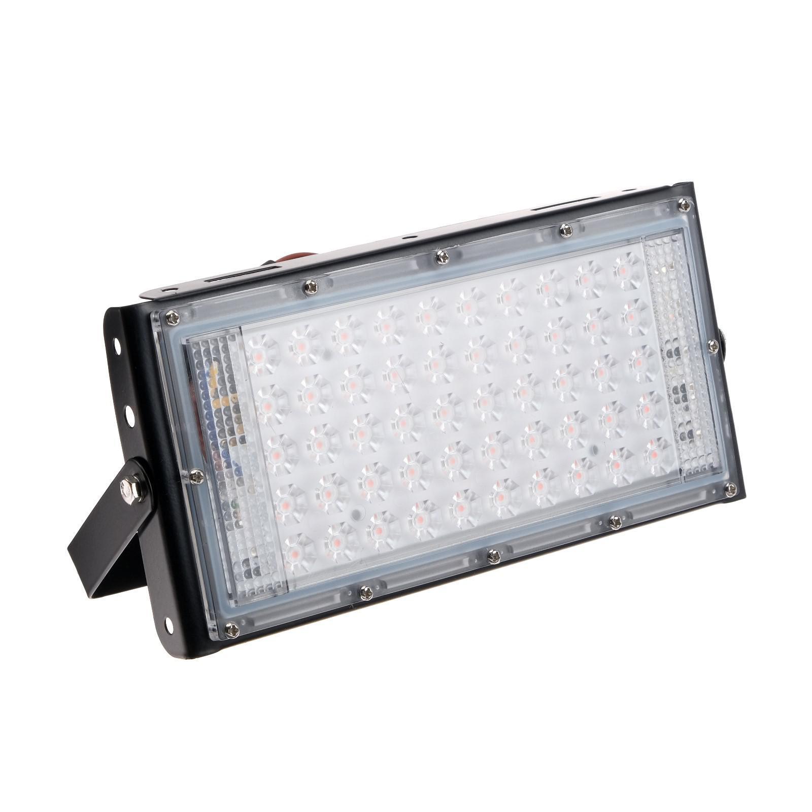 Фитопрожектор светодиодный для растений PS-010, 50 Вт, IP65, 220 В, мультиспектральный