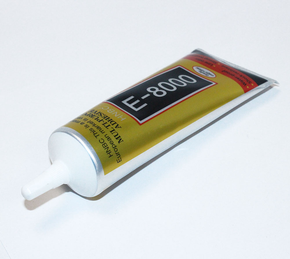 Клей E-8000 110мл, для стекол тачскринов