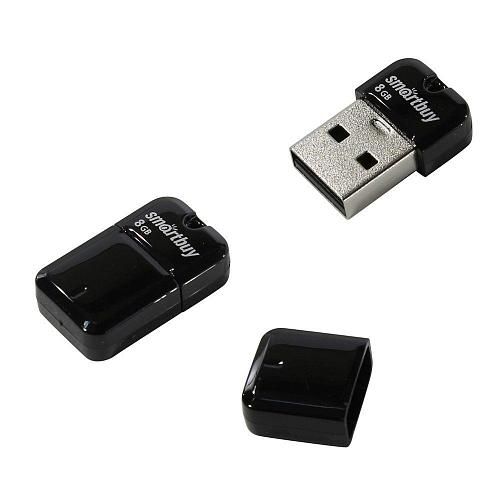 Карта памяти Smart Buy ART 8GB черный мини